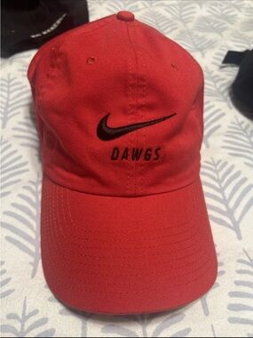Georgia Bulldogs Nike Dawgs Red Baseball Cap